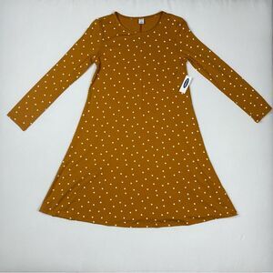NWT Old Navy Long Sleeve Polka Dot Dress